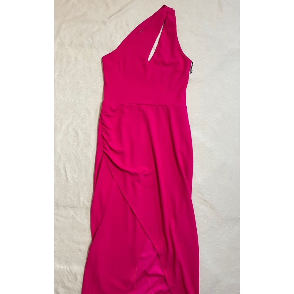 Other NWT New $199 RACHEL RACHEL ROY One Shoulder Pink Dress Size Size XL / US 12-14 / IT 48-50 - 6 Thumbnail