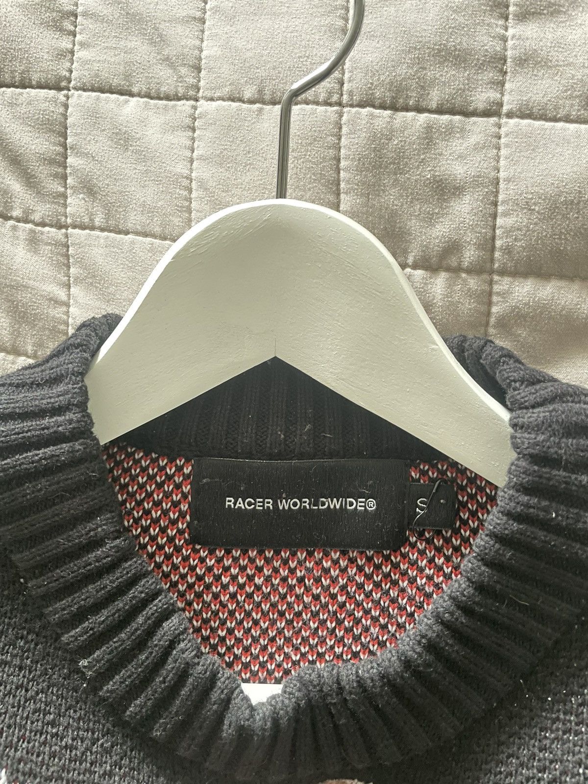 Racer Worldwide RWW ”Red” knit sweater Size US S / EU 44-46 / 1 - 4 Thumbnail