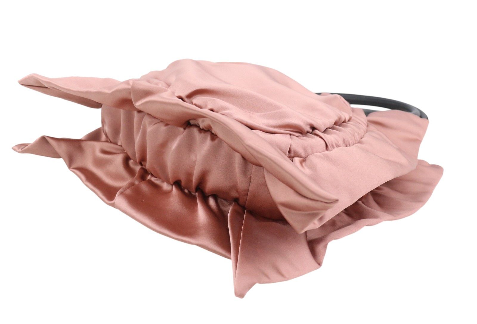 MAX&Co. OS Pink Satin Mini Shopper Magnetic Closure Bag 88816 Size ONE SIZE - 7 Thumbnail