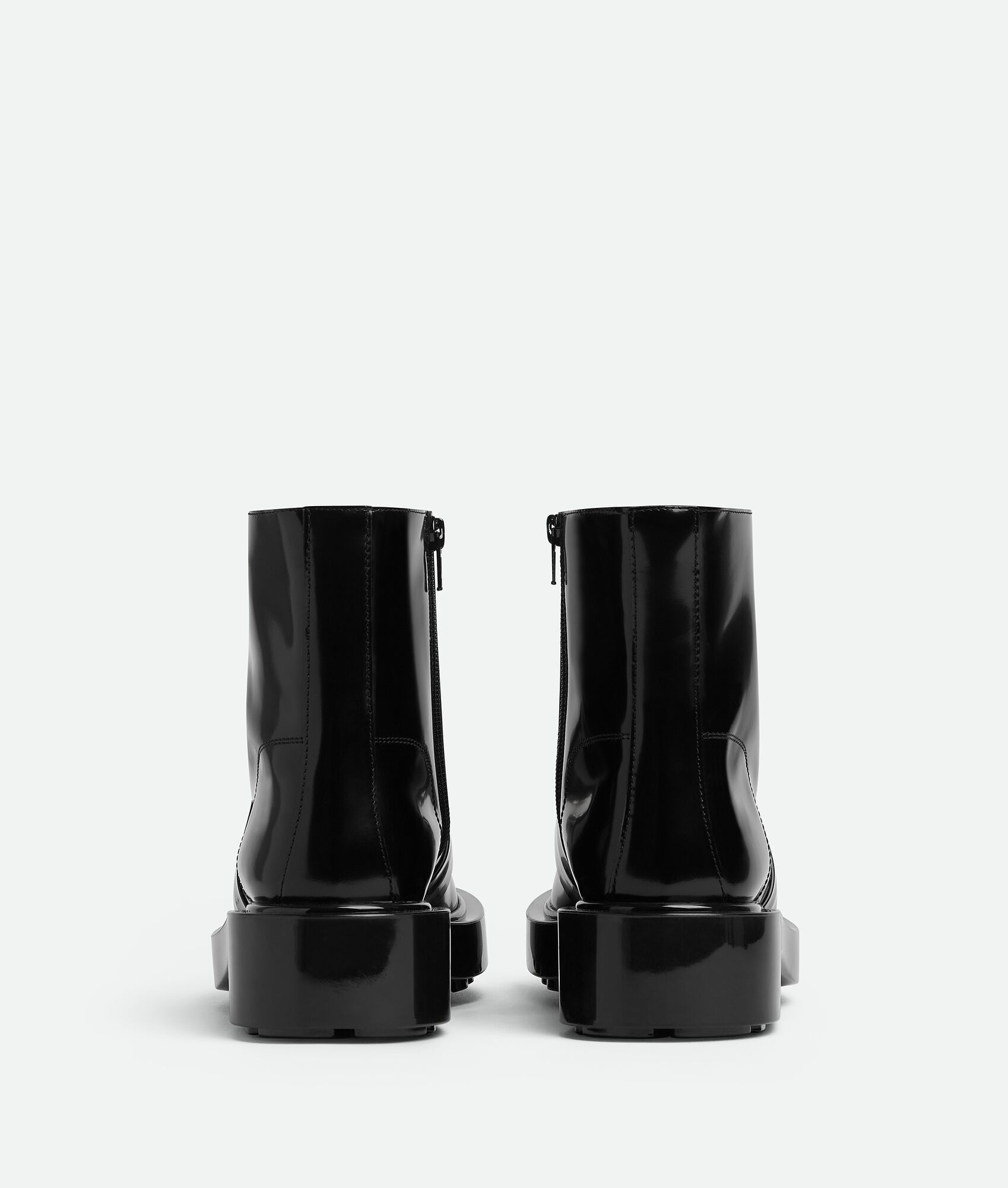 Bottega Veneta o1bcso1str0225 Monsieur Chunky Ankle Boots in Black Size US 10 / IT 40 - 3 Thumbnail