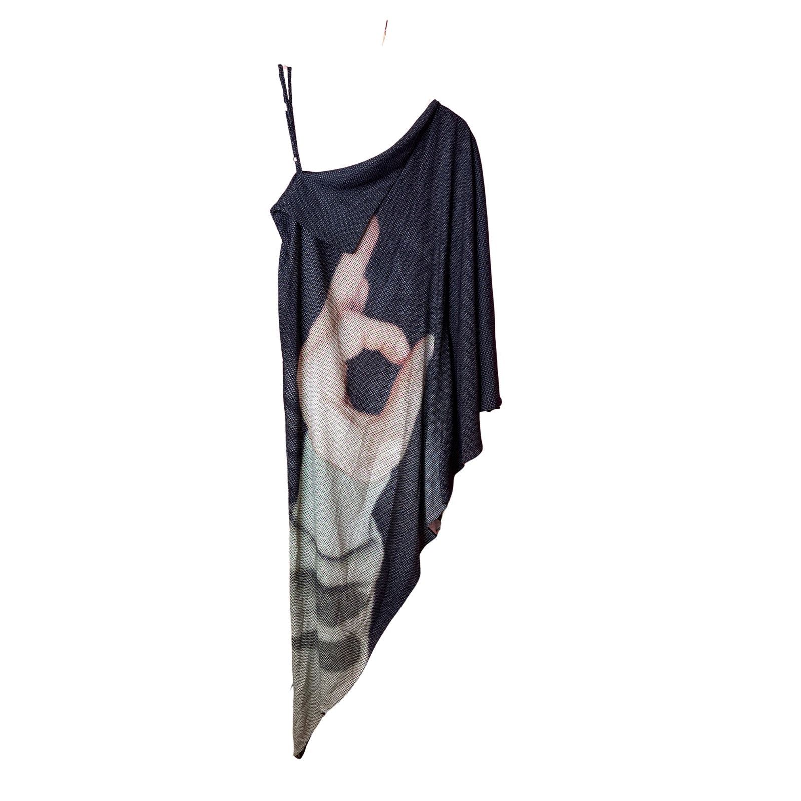 Maison Margiela Maison Margiela MM6 Asymmetric Graphic Dress – NWT – Size 42 Size M / US 6-8 / IT 42-44 - 1 Thumbnail