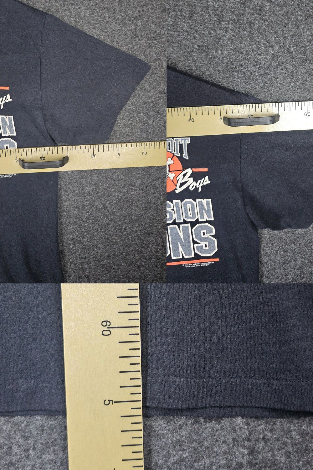 1989 Detroit Pistons “Bad Boys” Central Division Tee - USA