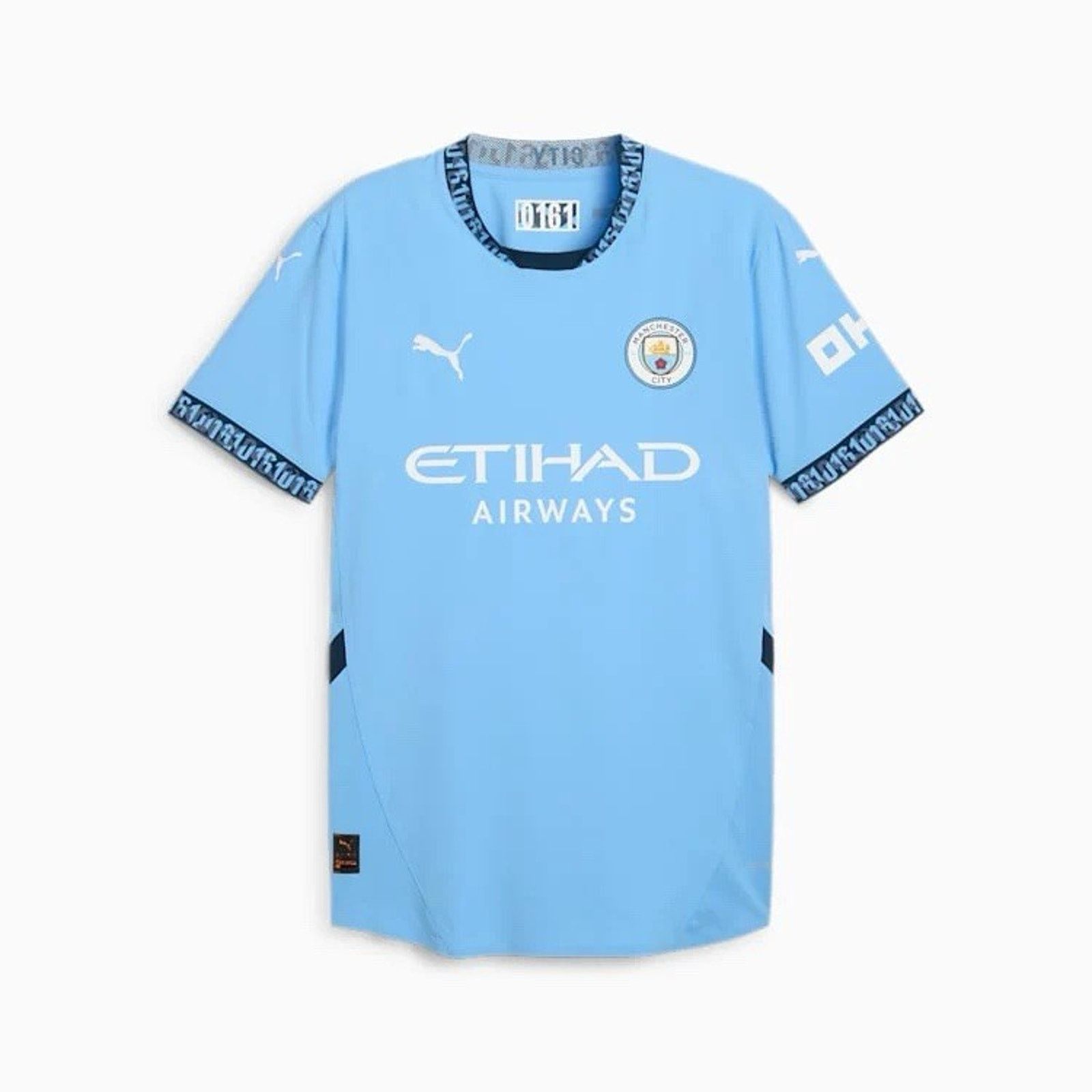 Nike Manchester City Puma 24/25 Authentic Home Jersey Medium NWT Size US M / EU 48-50 / 2 - 1 Thumbnail