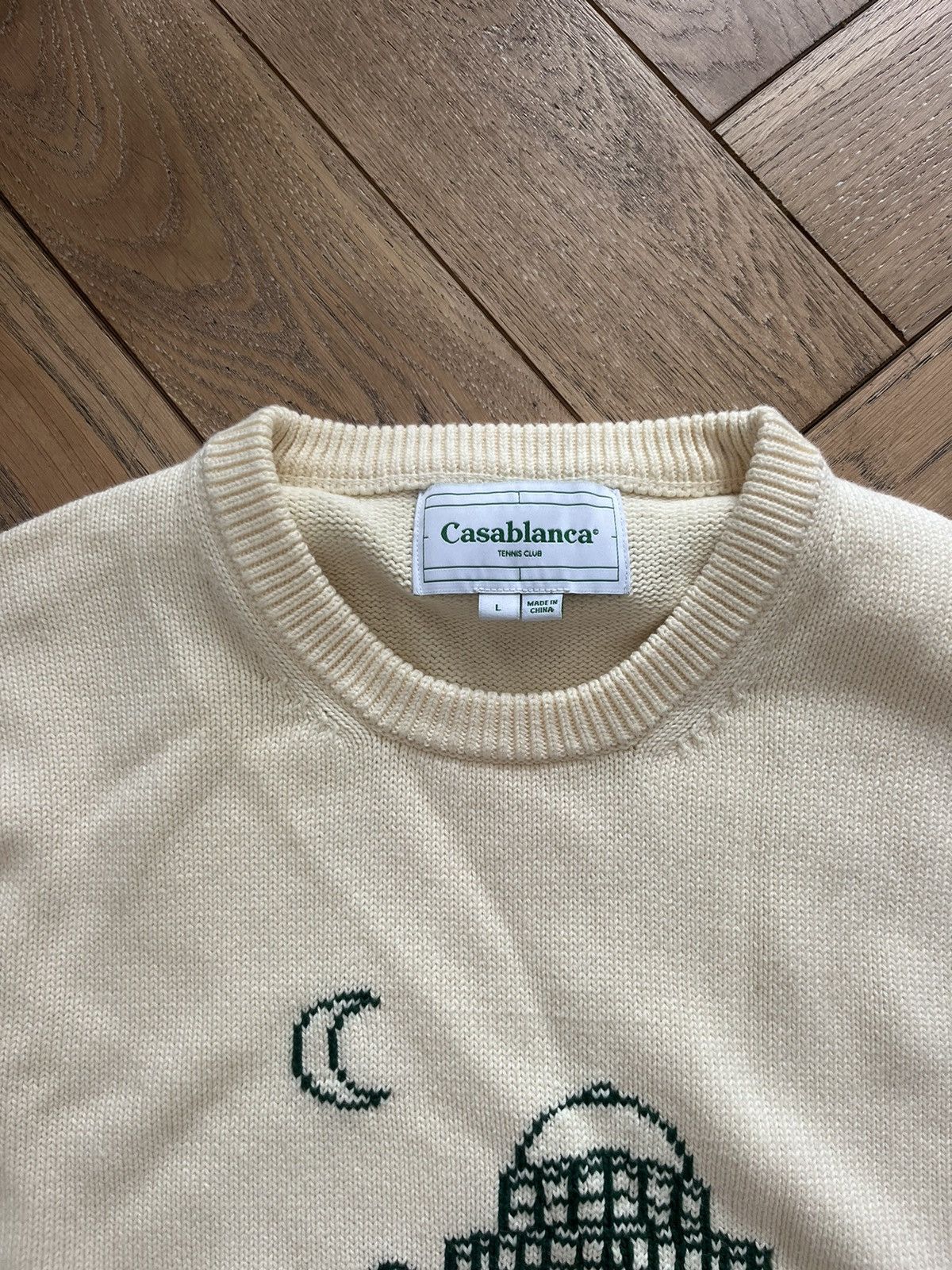 Casablanca Intarsia Casino Sweater Size US XL / EU 56 / 4 - 3 Thumbnail