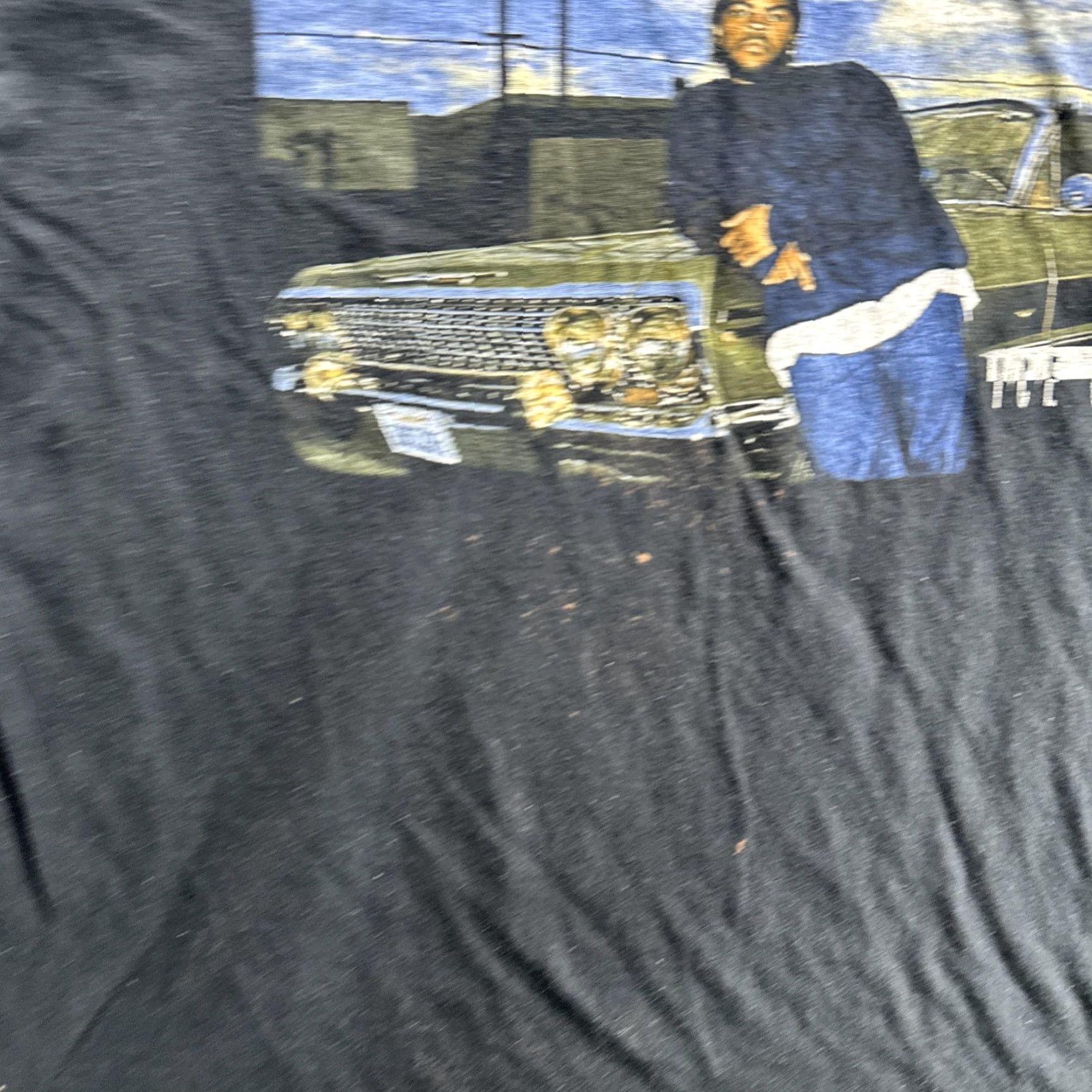 Vintage VINTAGE Ice Cube Shirt Mens Large Black Hip Hop West Coast 90s Tee Graphic Print Crew Neck Short Sleeve Mens Size US L / EU 52-54 / 3 - 6 Thumbnail