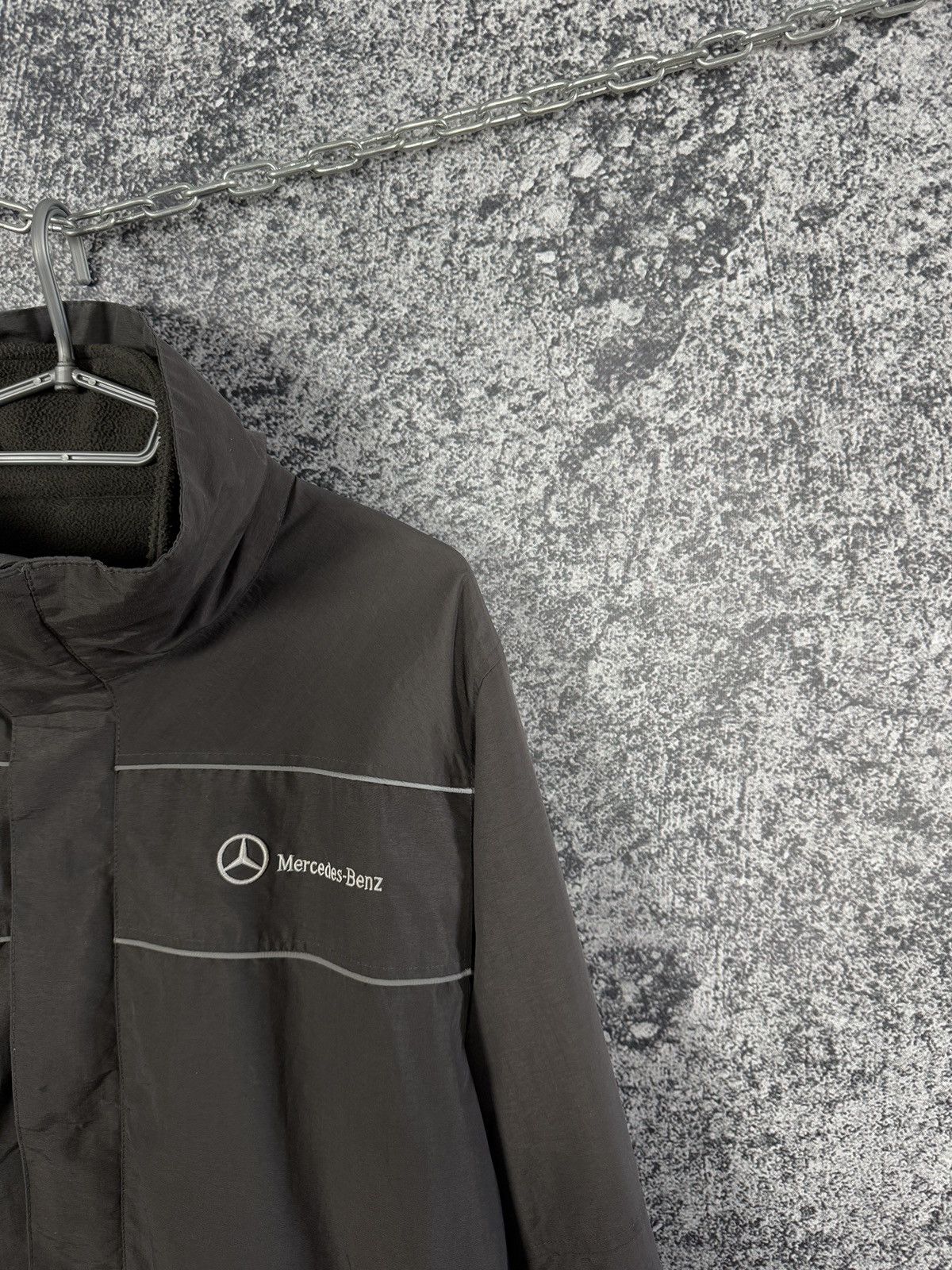 Mercedes-Benz Mercedes Benz Racing Jacket 2 in 1 Fleece Liner Vintage Sz M Size US M / EU 48-50 / 2 - 2 Thumbnail