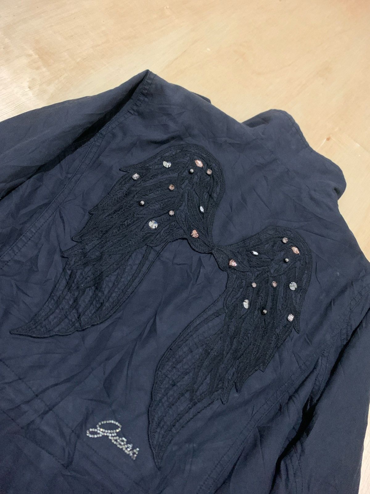 Guess × Japanese Brand × Le Grande Bleu (L.G.B.) Guess Wings Ifsixwasnine Punk style Jacket Size US S / EU 44-46 / 1 - 5 Thumbnail