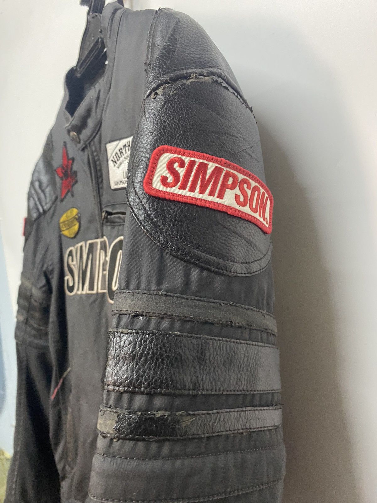 The Simpsons SIMPSON Motorcycle Riders Racer Jacket Patches Size US L / EU 52-54 / 3 - 9 Thumbnail