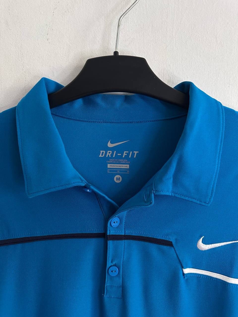Nike Nike Dri-FIT Polo Shirt Blue Short Sleeve Tennis Top Rafa RF Size US M / EU 48-50 / 2 - 4 Thumbnail
