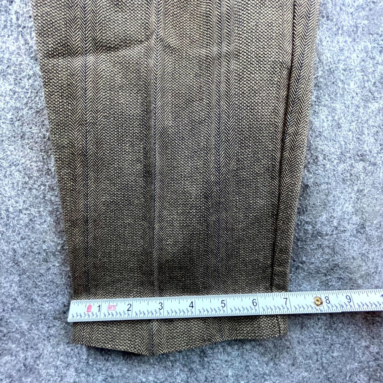 Lee Vintage Lee Pants Womens 8P Tweed Academia Career Office Size 30" / US 8 / IT 44 - 5 Thumbnail
