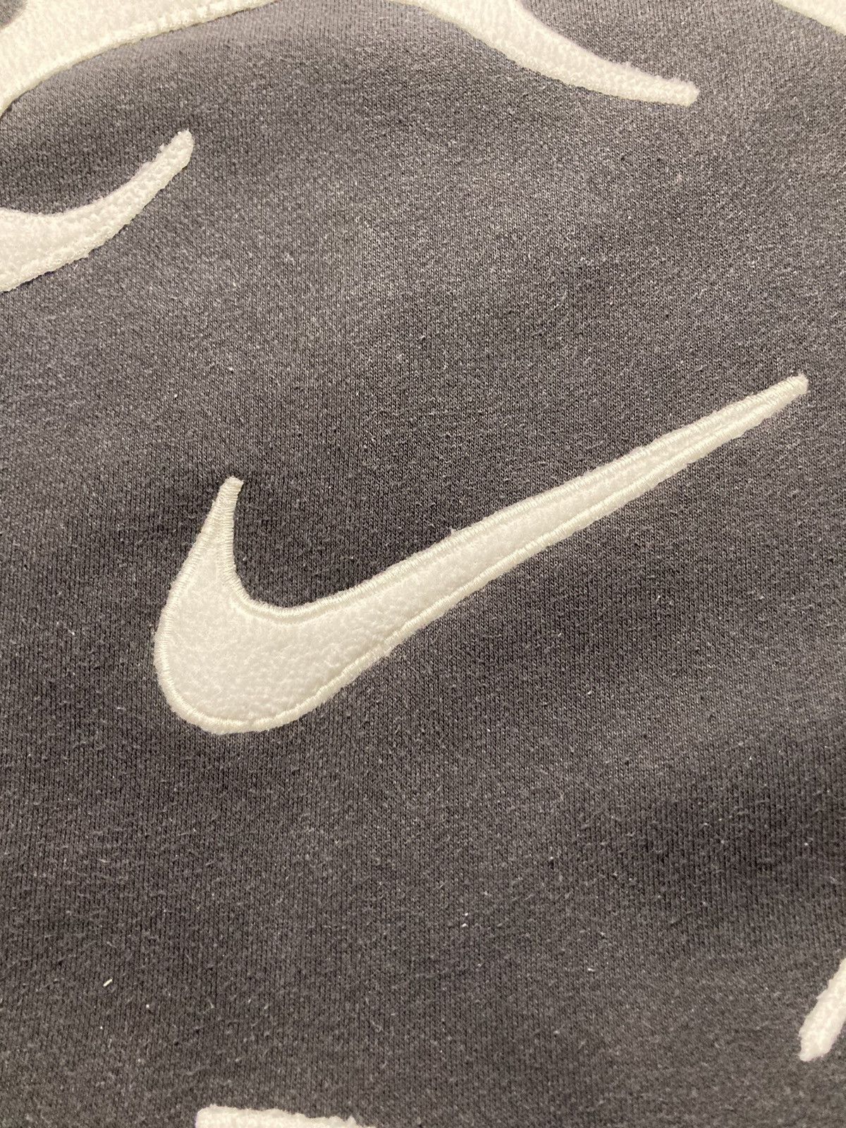 Nike × Vintage ⛩️nike hoodie custom fleece vintage y2k center big logo Size US M / EU 48-50 / 2 - 5 Thumbnail