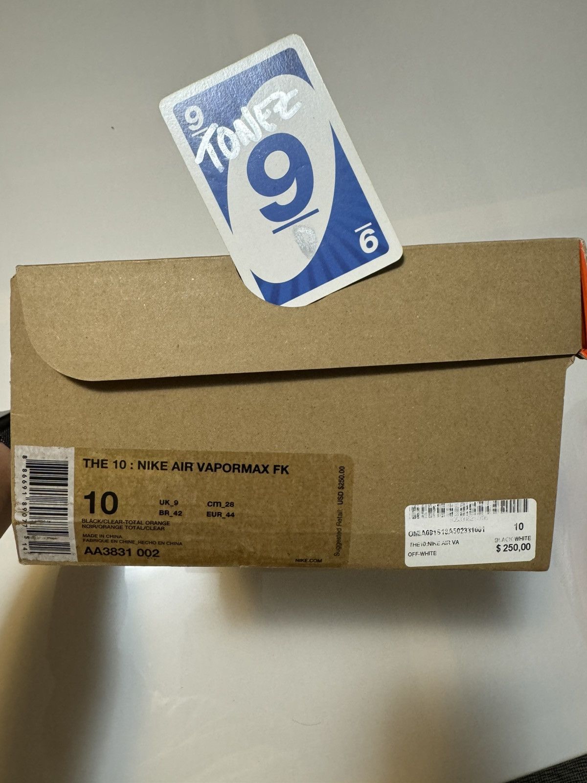 Nike × Off-White Nike Off White Air VaporMax Size US 10 / EU 43 - 11 Thumbnail