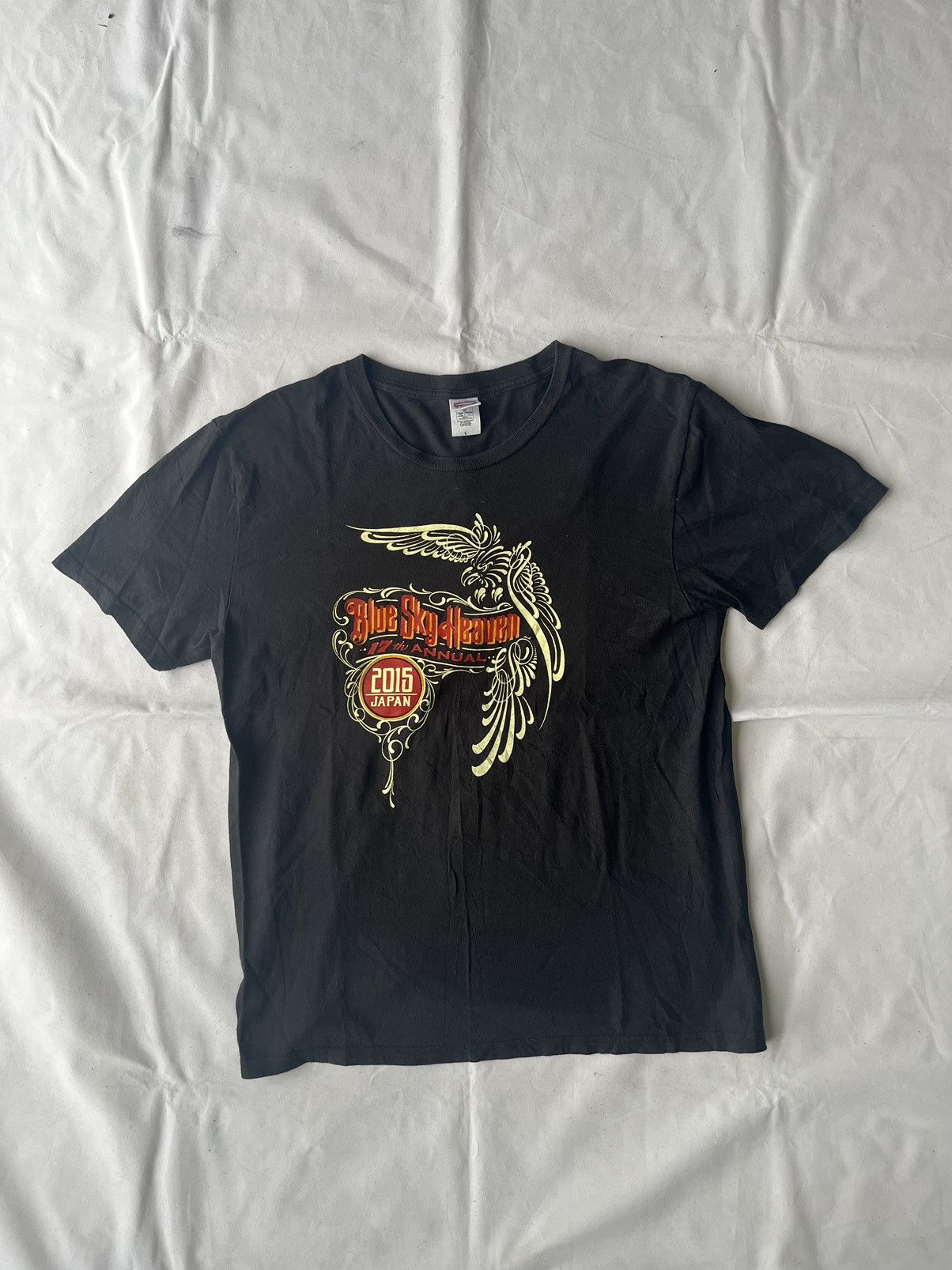 Japanese Brand VTG Japan Blue Sky Heaven Harley Davidson Event Merch Tees Size US L / EU 52-54 / 3 - 1 Thumbnail