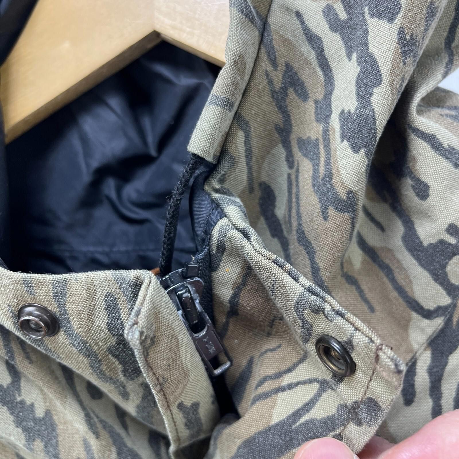 Cabelas Vintage 90s Camo Tree Cabelas Goretex Shell Jacket Large Size US L / EU 52-54 / 3 - 7 Thumbnail