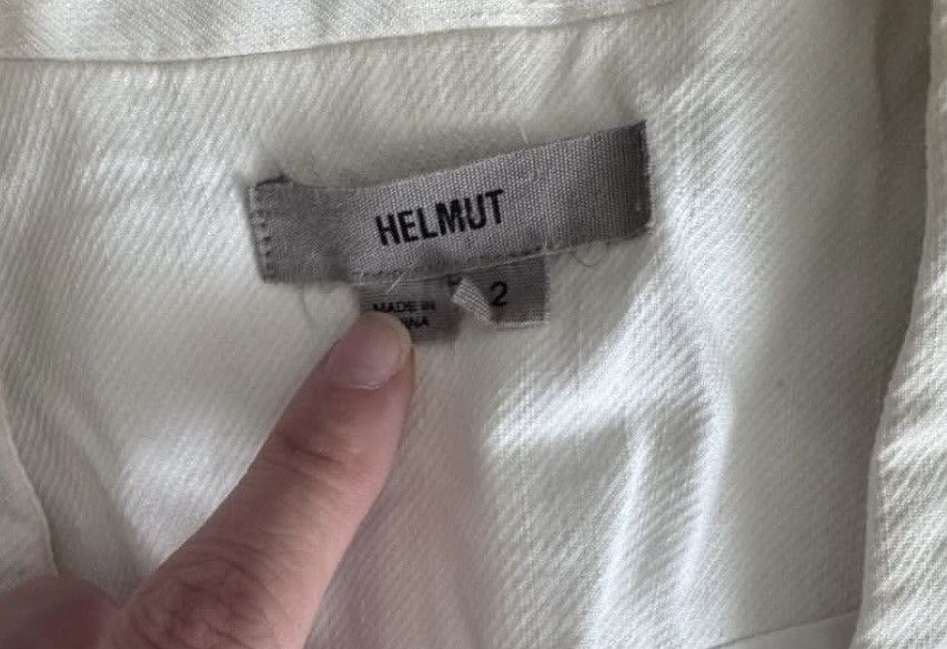 Helmut Lang Helmut Lang white jacket, size 2, slim waist Size XXS / US 00 / IT 34 - 5 Thumbnail