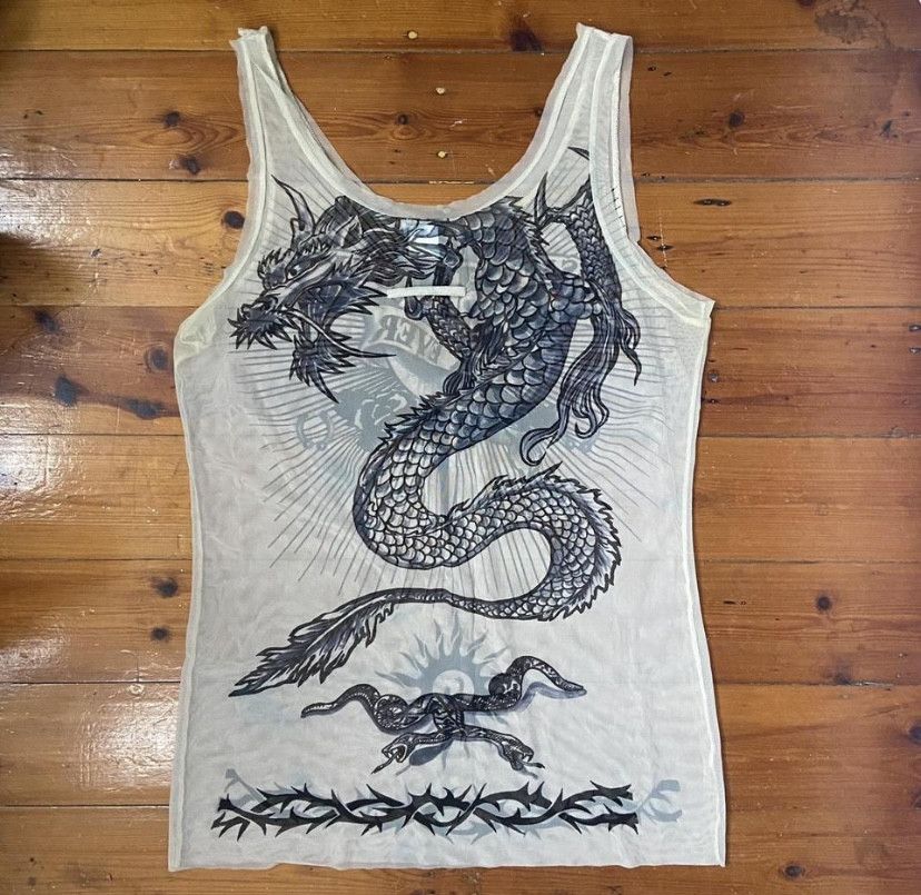 Jean Paul Gaultier Jean Paul Gaultier SS96 Safe Sex Forever Tattoo Tank Size US S / EU 44-46 / 1 - 2 Thumbnail