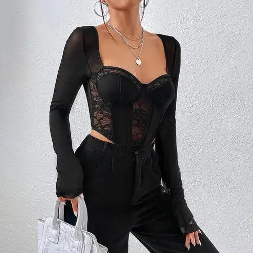 Japanese Brand Vemina Selection of Autumn Chic Sexy​ V Neck Long Size ONE SIZE - 4 Thumbnail