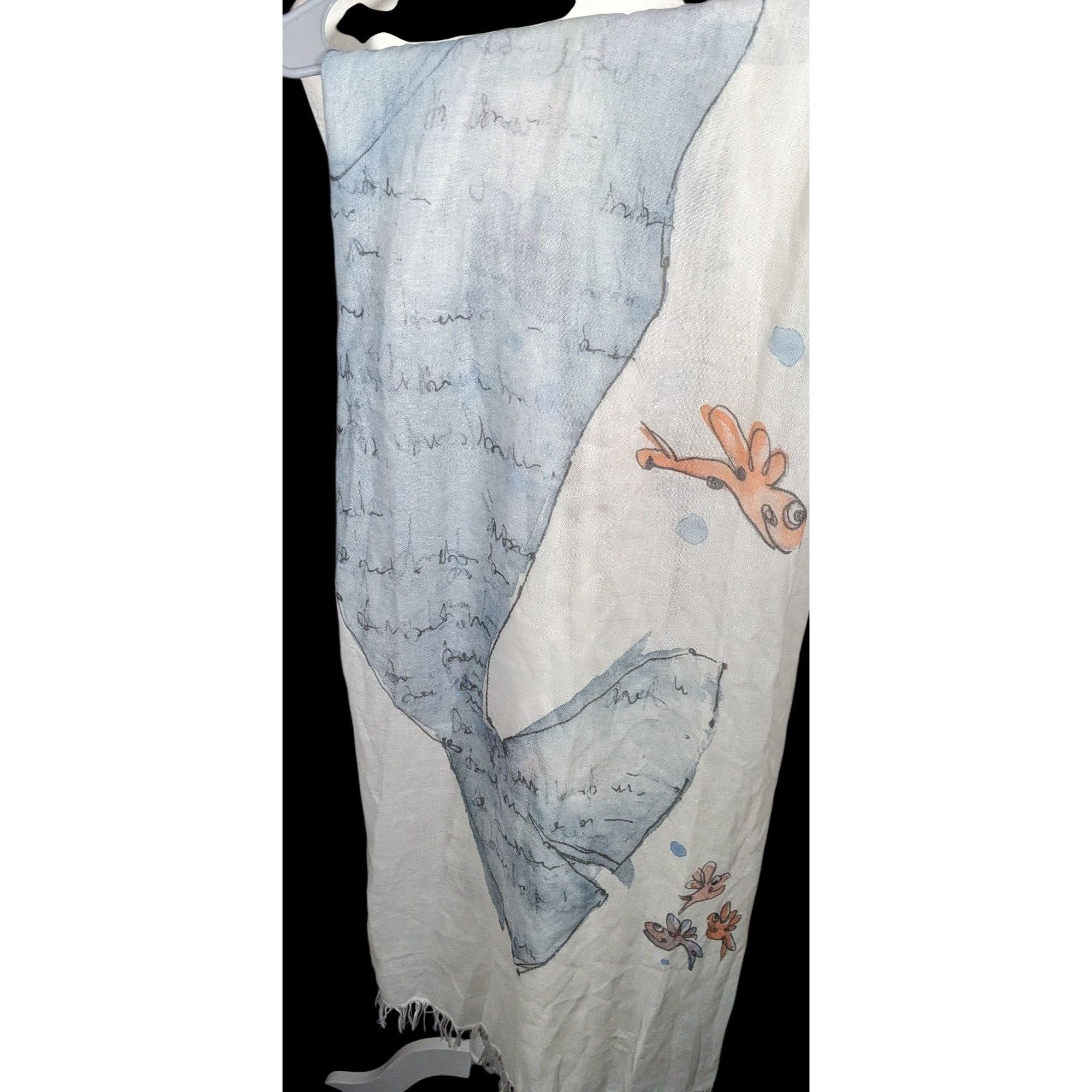 Other Whimsical Italian "The Sea Ends Where The Sky Begins" Art Sc Size ONE SIZE - 11 Thumbnail