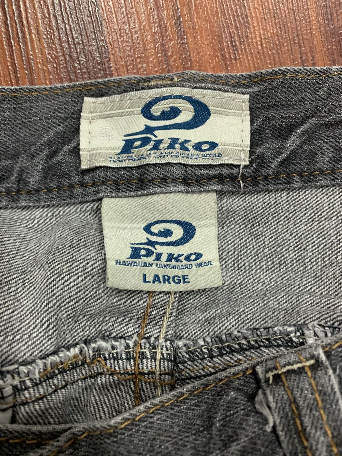 Japanese Brand Hawaiian Piko Jeans Cargo Size US 32 / EU 48 - 8 Thumbnail