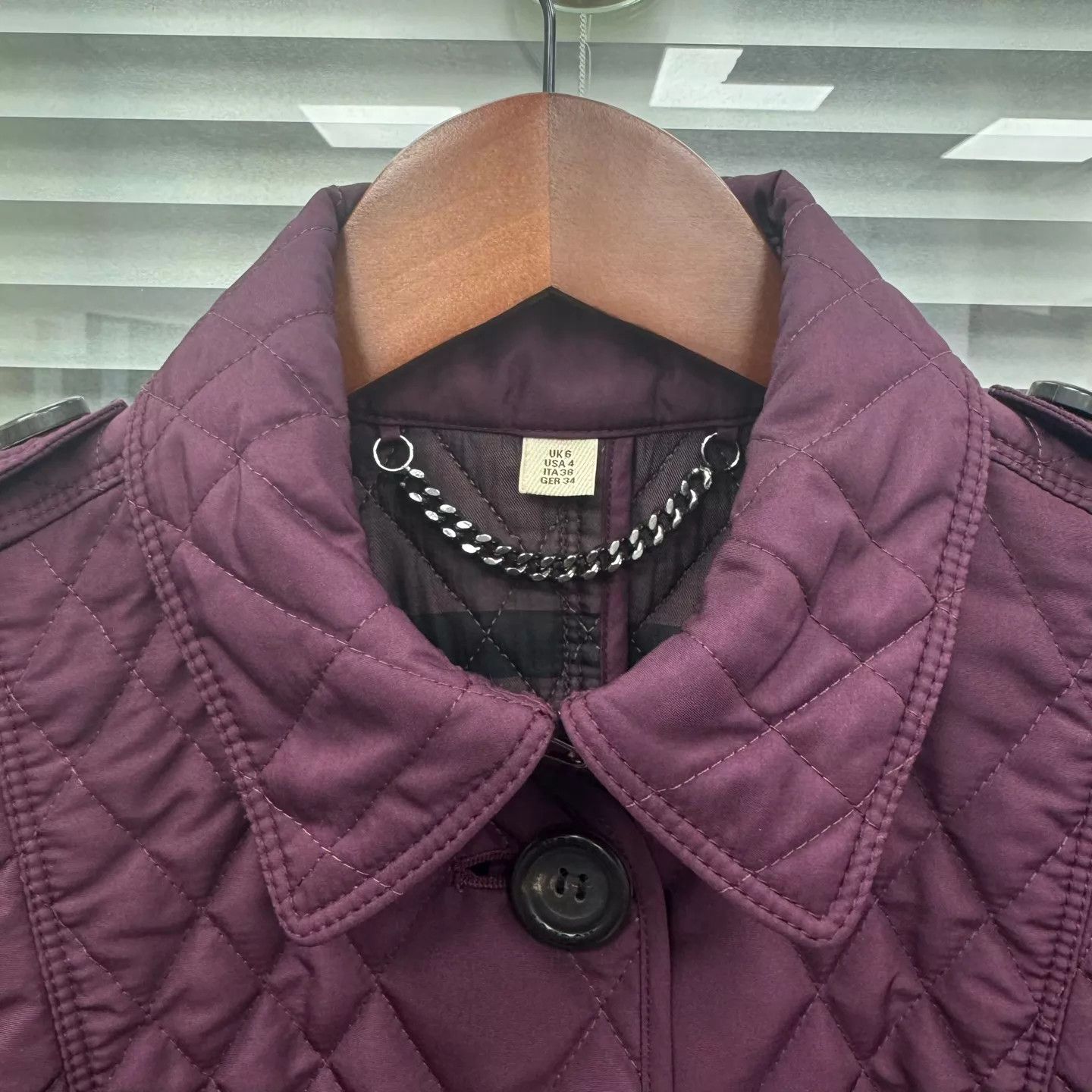 Burberry Burberry fuchsia cotton jacket women's uk6 Size XS / US 0-2 / IT 36-38 - 7 Thumbnail
