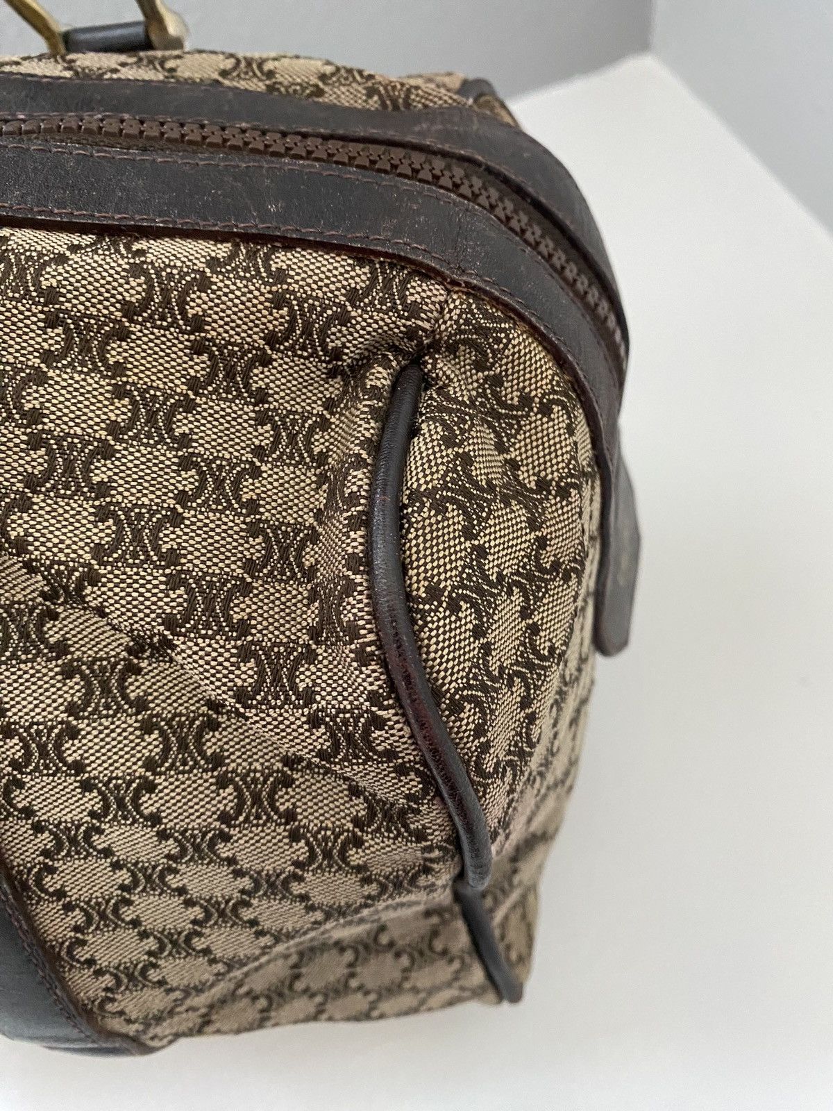 Celine Authentic Vintage Boston Duffel Bag Size ONE SIZE - 14 Thumbnail