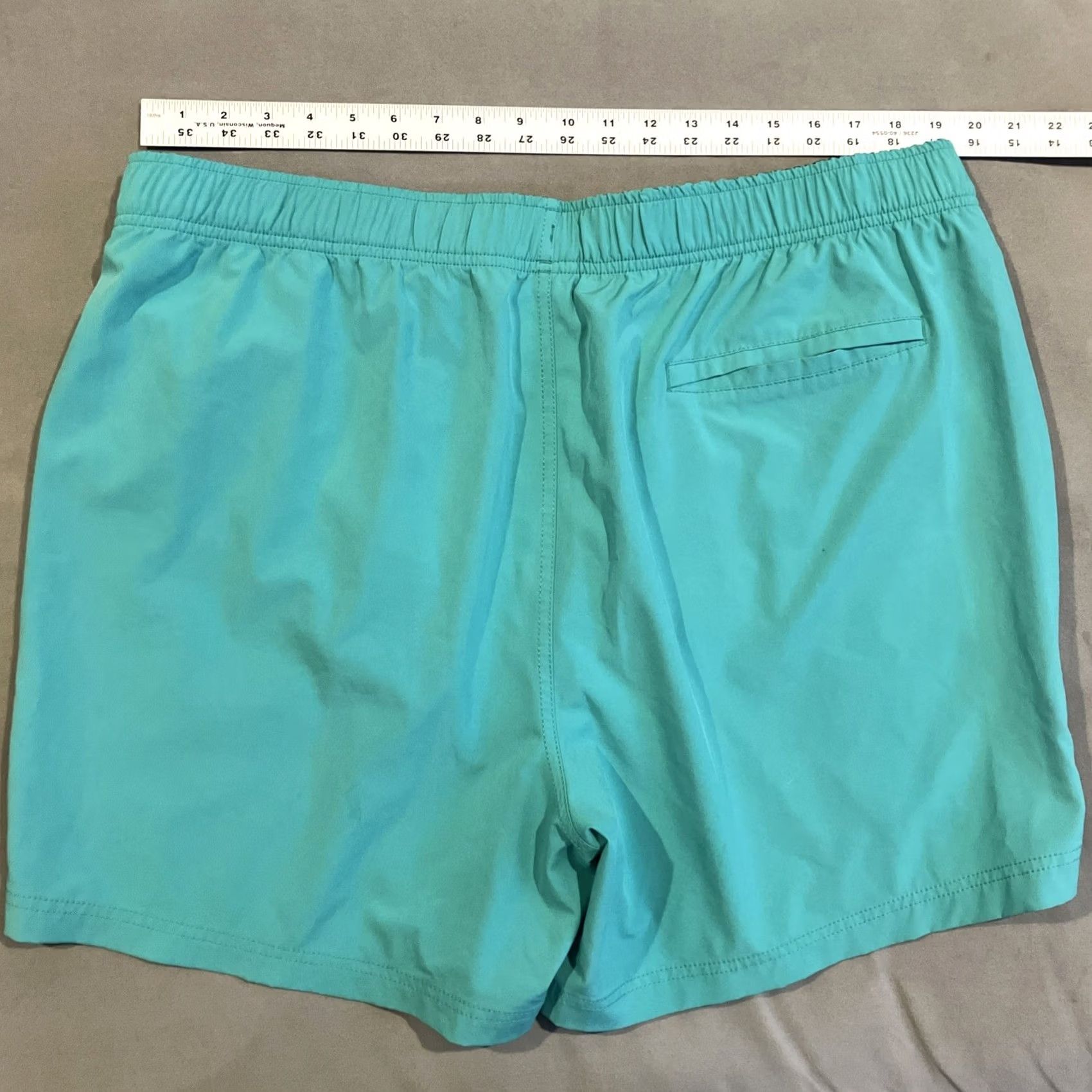 Nautica Nautica Board Shorts Bathing Suit Green XXL Pockets Men's Size US 39 - 4 Thumbnail