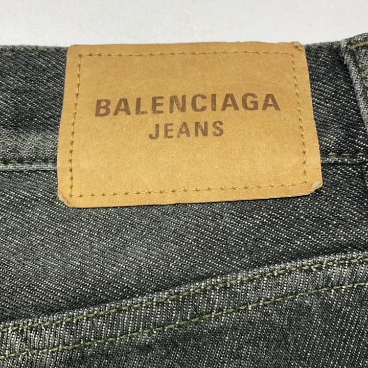 Balenciaga Balenciaga FW21 Men's Casual Straight Jeans 0079-2507 Size US 30 / EU 46 - 6 Thumbnail