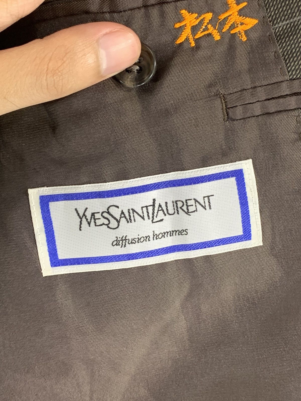 Yves Saint Laurent Vintage Yves Saint Laurent Blazer Size 40R - 6 Thumbnail