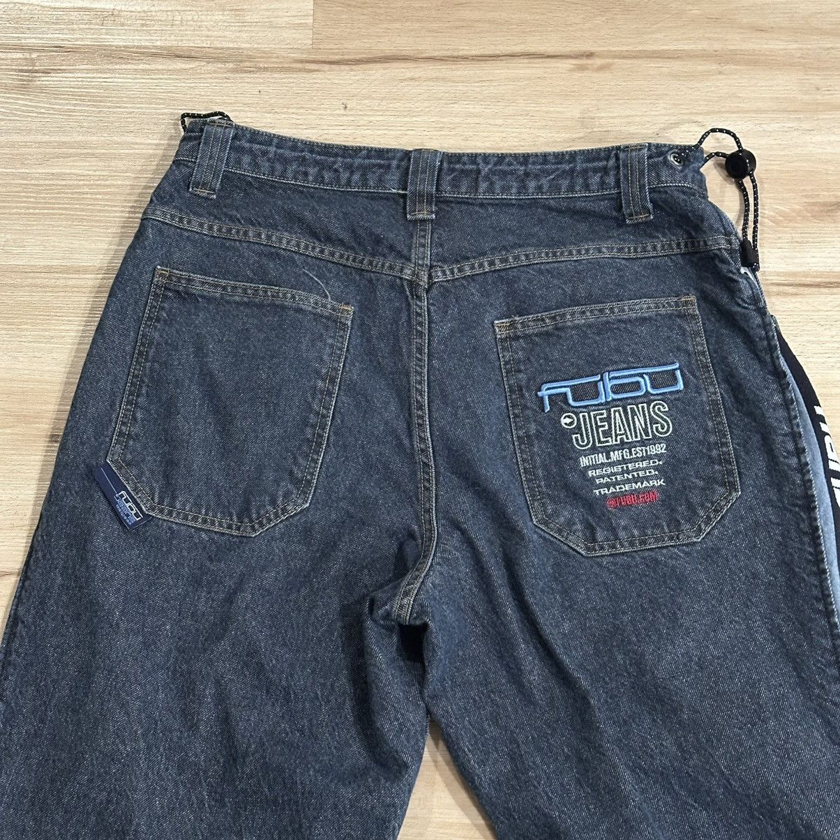 Fubu Vintage 2000s FUBU Jeans Women's Side Piping Baggy Denim Size 30" / US 8 / IT 44 - 5 Thumbnail