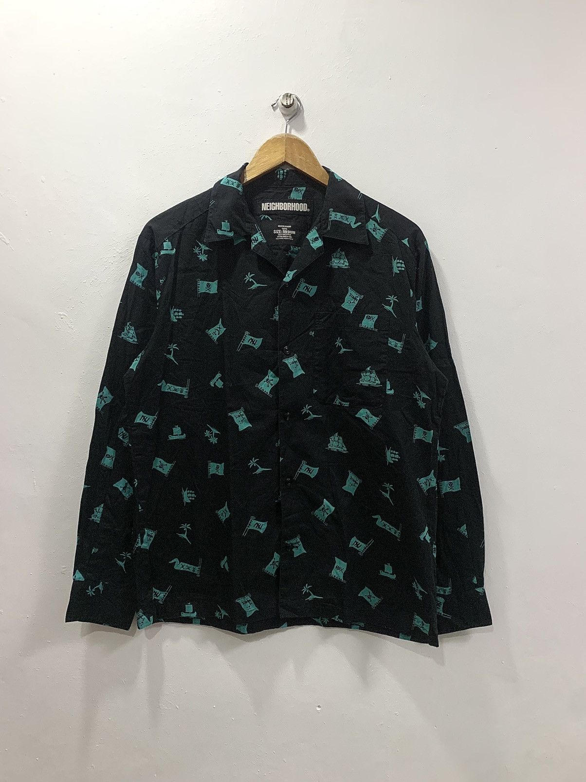 Neighborhood NEIGHBORHOOD ALOHA FLAG C-SHIRT LS Size US M / EU 48-50 / 2 - 3 Thumbnail