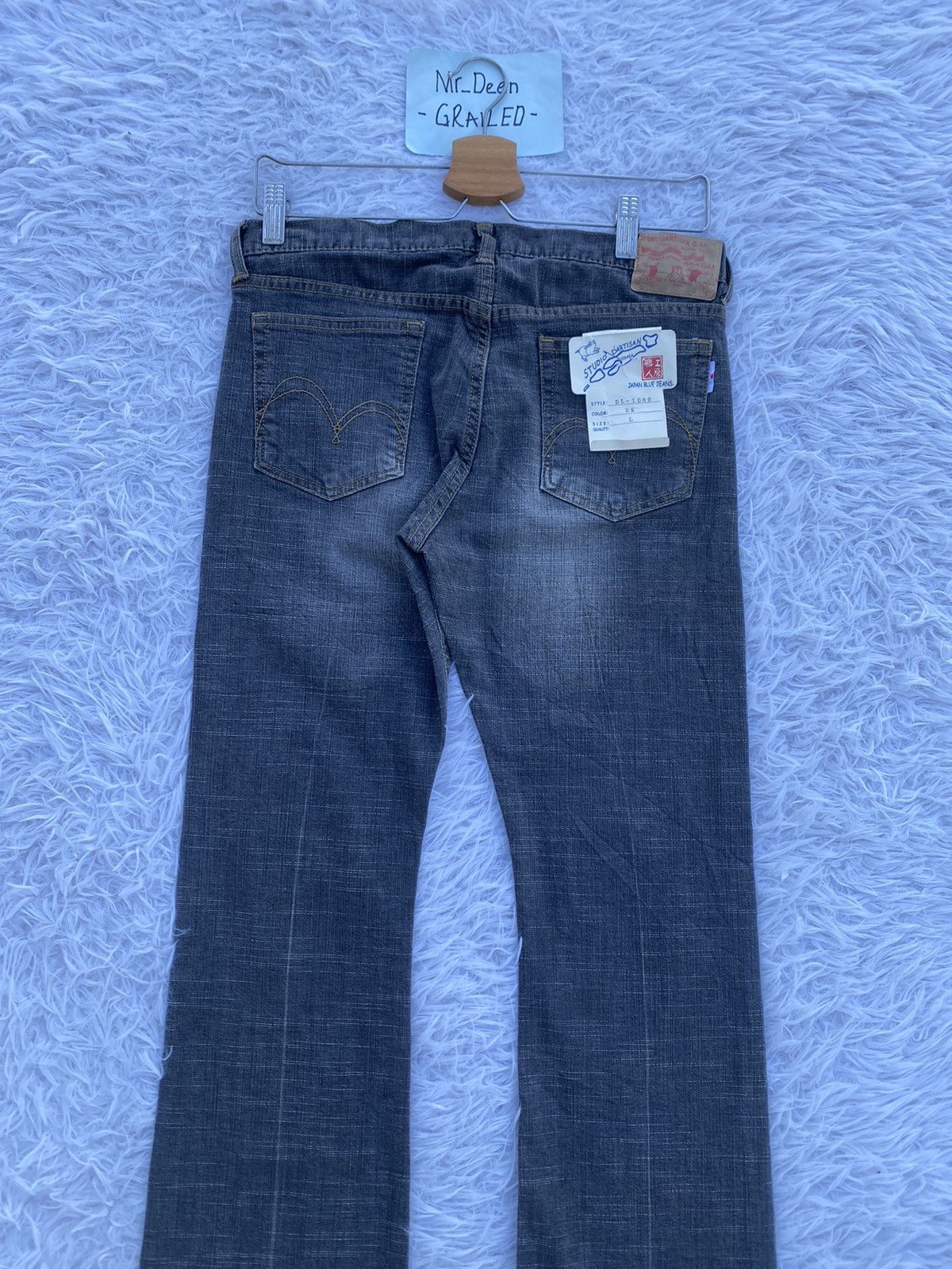 Studio D'Artisan Rare Vintage Studio D’Artisan Bootcut Washed Denim/ Jeans Size 30" / US 8 / IT 44 - 19 Thumbnail