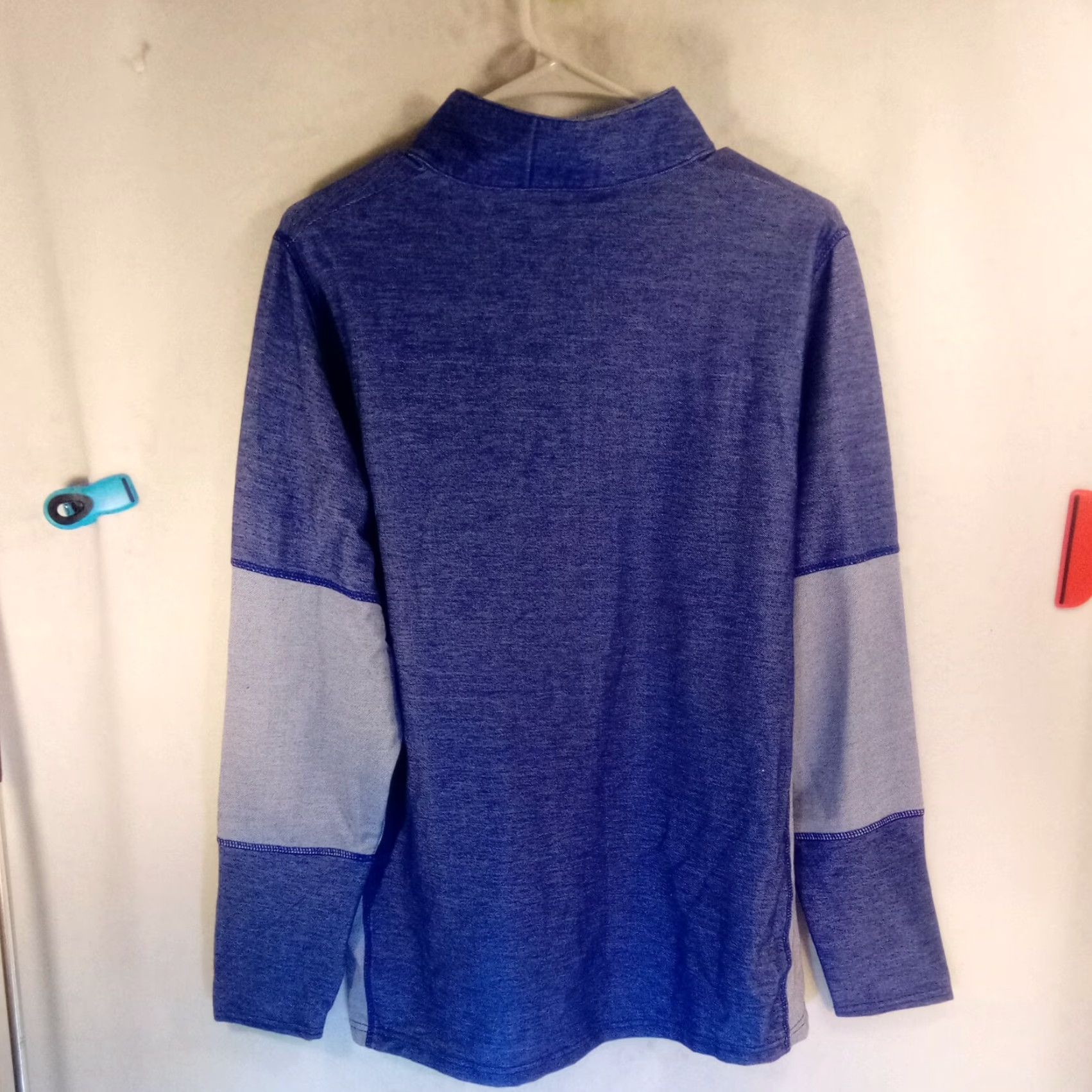J Brand ANTIGUA XXL WARM UP 1/2 ZIP PULLOVER Long Sleeve Men Blue Pullover New with Tags Size US XXL / EU 58 / 5 - 7 Thumbnail