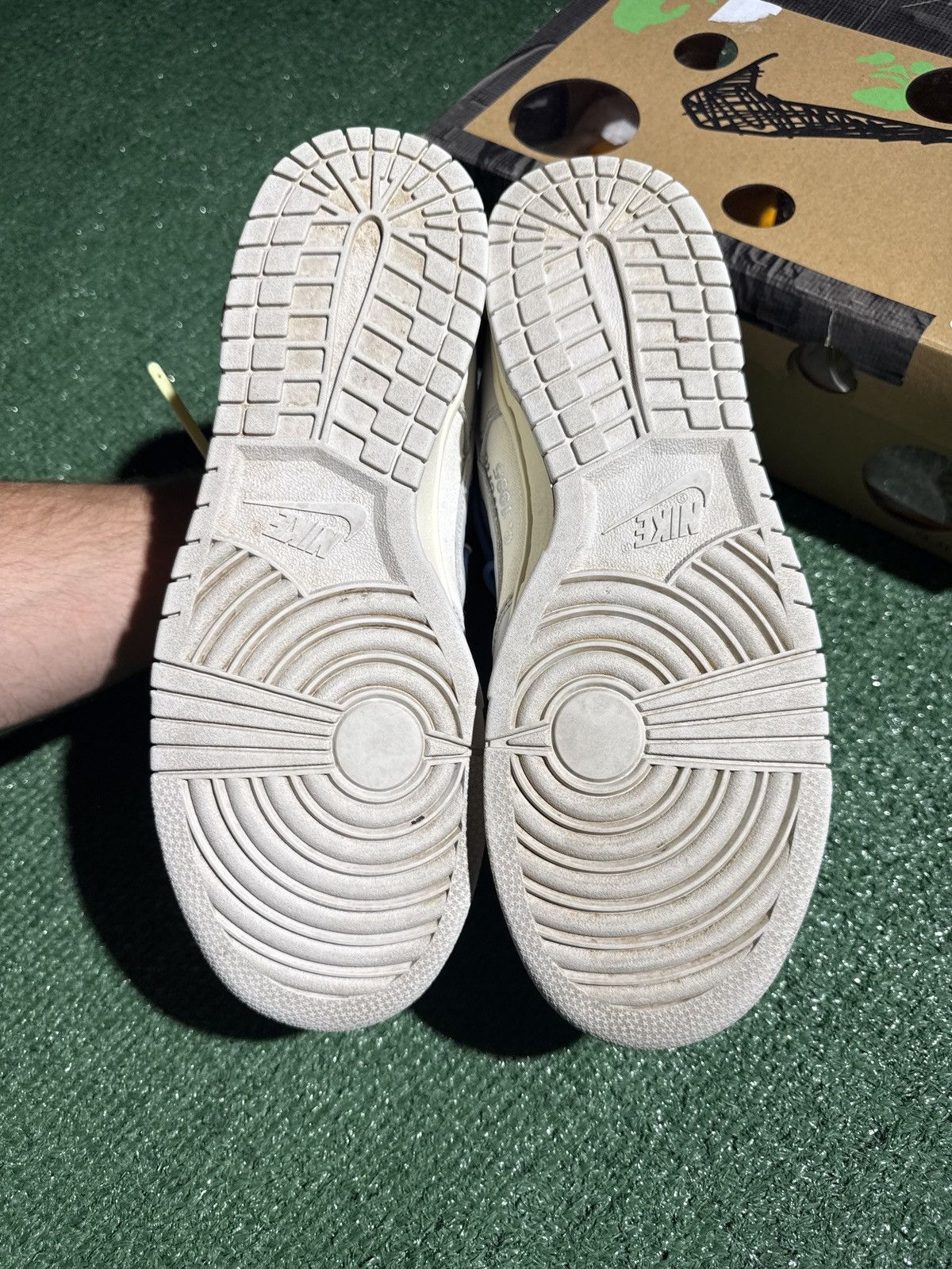 Nike × Off-White × Virgil Abloh Nike dunk low off white lot 05 size 9 Size US 9 / EU 42 - 5 Thumbnail
