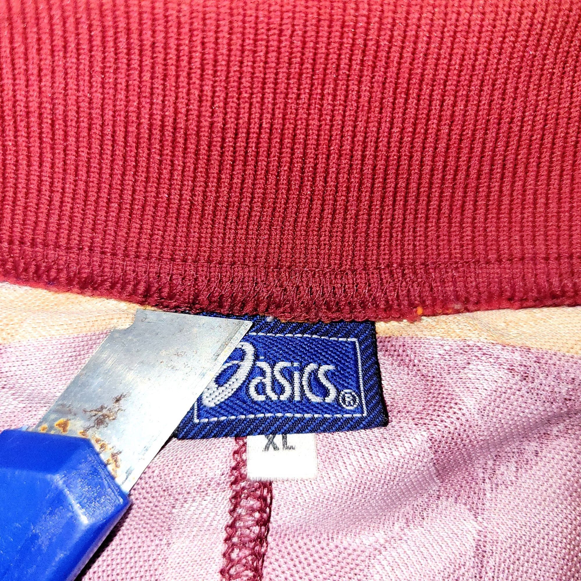 Asics Totti As Roma Asics 1995 1996 Soccer Jersey Shirt XL Size US XL / EU 56 / 4 - 6 Thumbnail