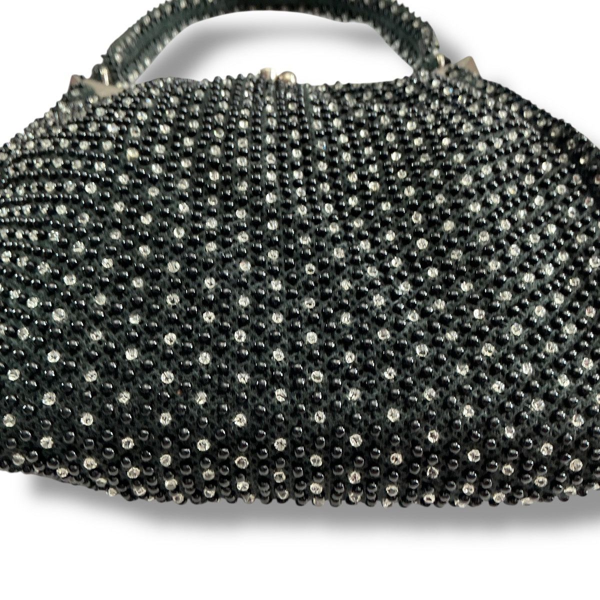 Other Vintage Y2K Elegant Black Beaded Handbag Size ONE SIZE - 3 Thumbnail