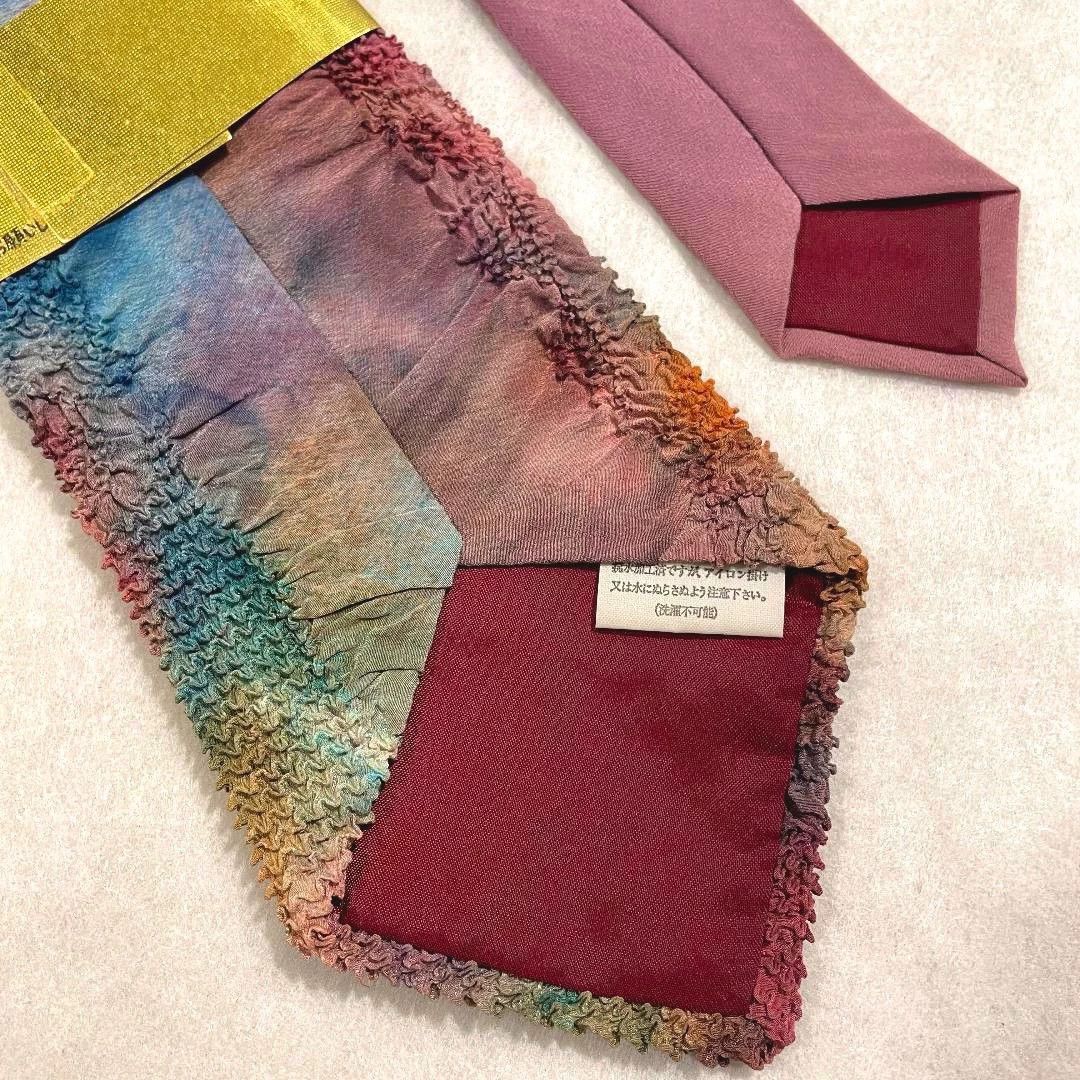 Other Nishijin-ori Hand-Dyed Jacquard Pleated Tie Size ONE SIZE - 7 Thumbnail