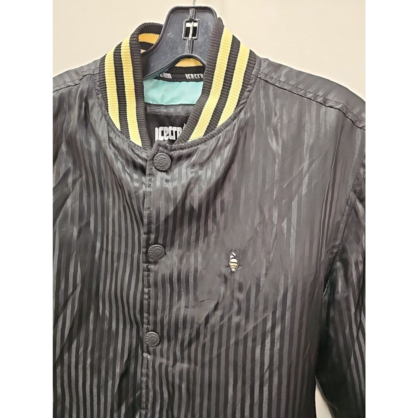 Vintage ICECREAM All Day JACKET BEARS BLACK Denim Jacket S Men Small Size US S / EU 44-46 / 1 - 2 Thumbnail
