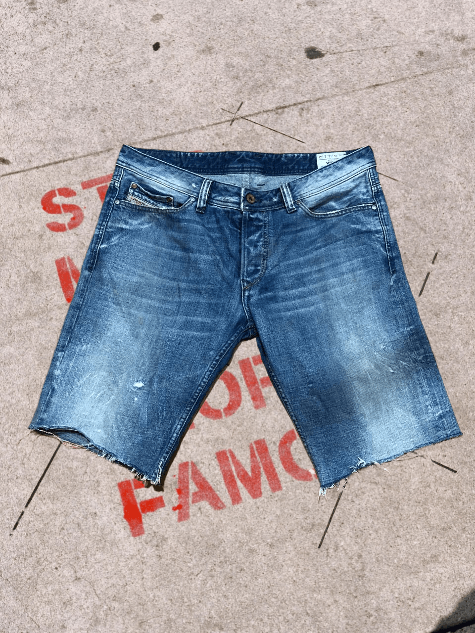 Diesel Diesel jeans shorts Size US 34 / EU 50 - 1 Thumbnail
