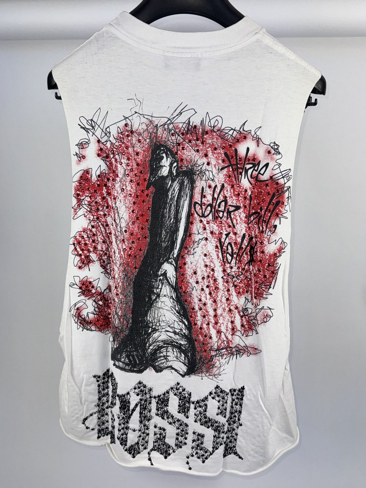 Bossi Sportswear 1/1 LIMPBIZKIT RHINESTONE DOUBLE LAYERED VINTAGE T-SHIRT Size US S / EU 44-46 / 1 - 8 Thumbnail