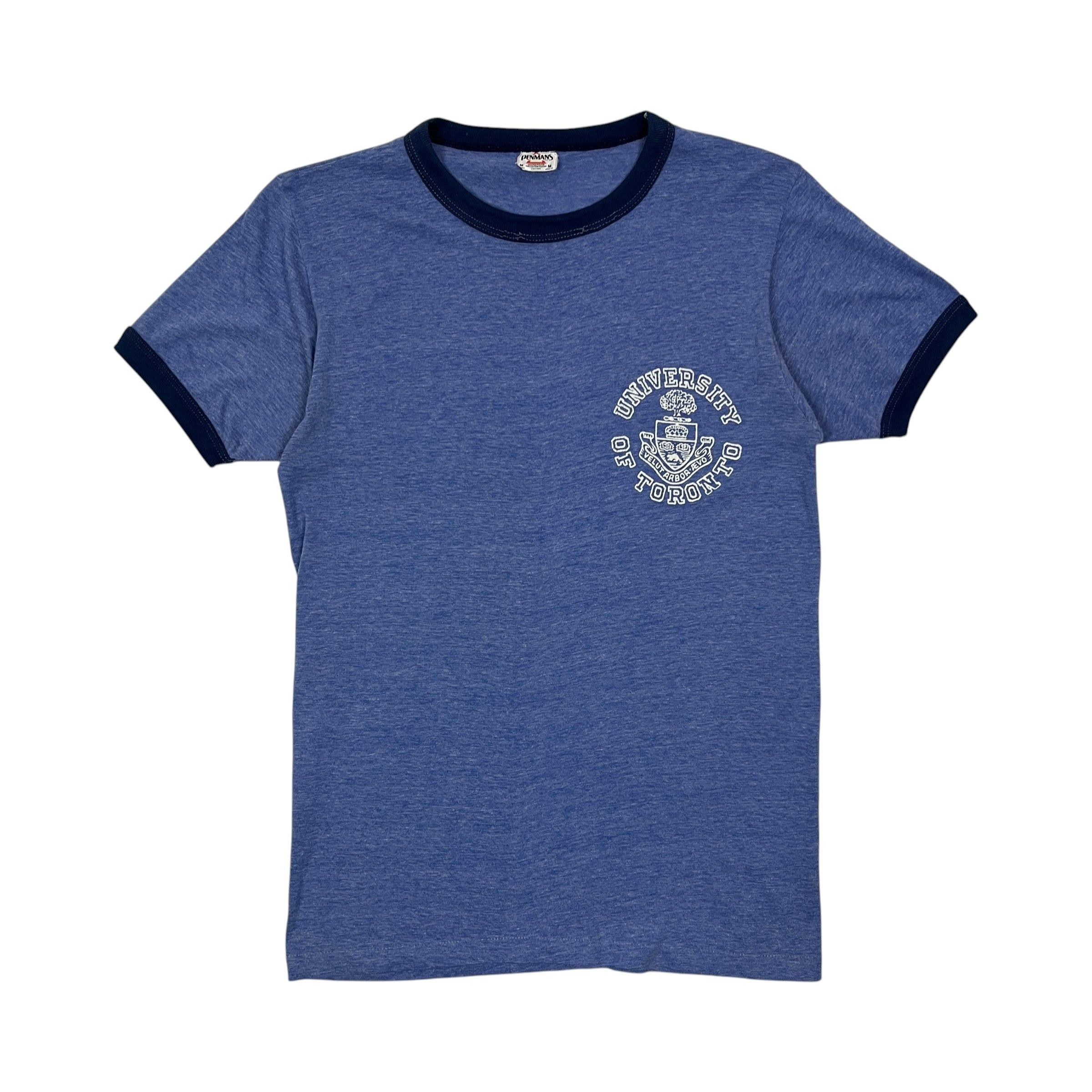 Vintage University Of Toronto Ringer Tee - Size M Size US M / EU 48-50 / 2 - 1 Thumbnail