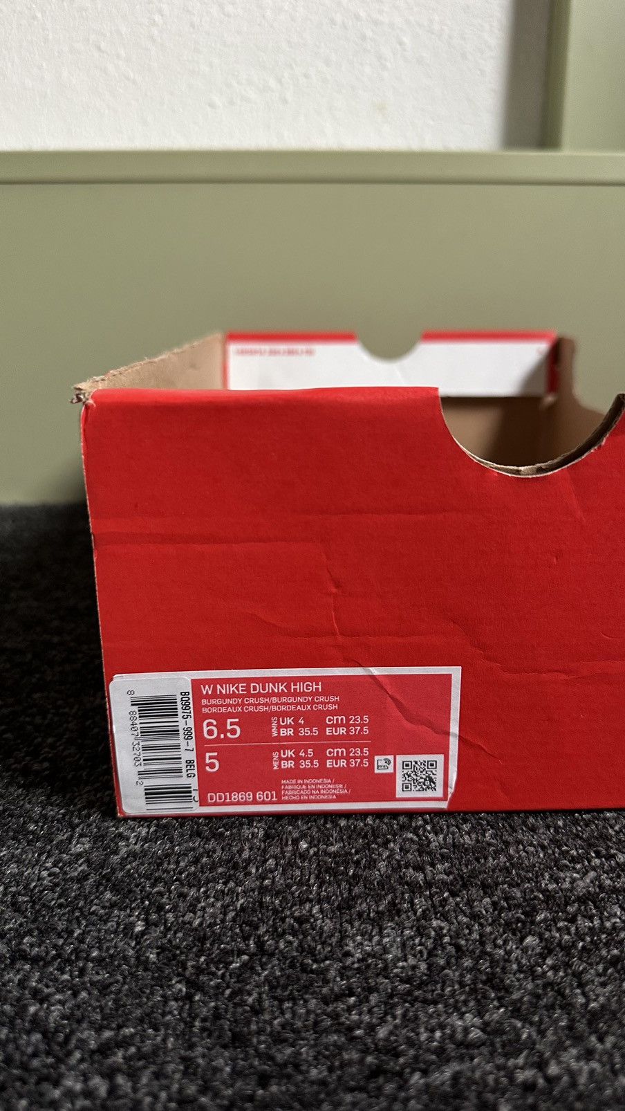 Nike Sneakers Nike Dunk High Size US 6.5 / IT 36.5 - 9 Thumbnail