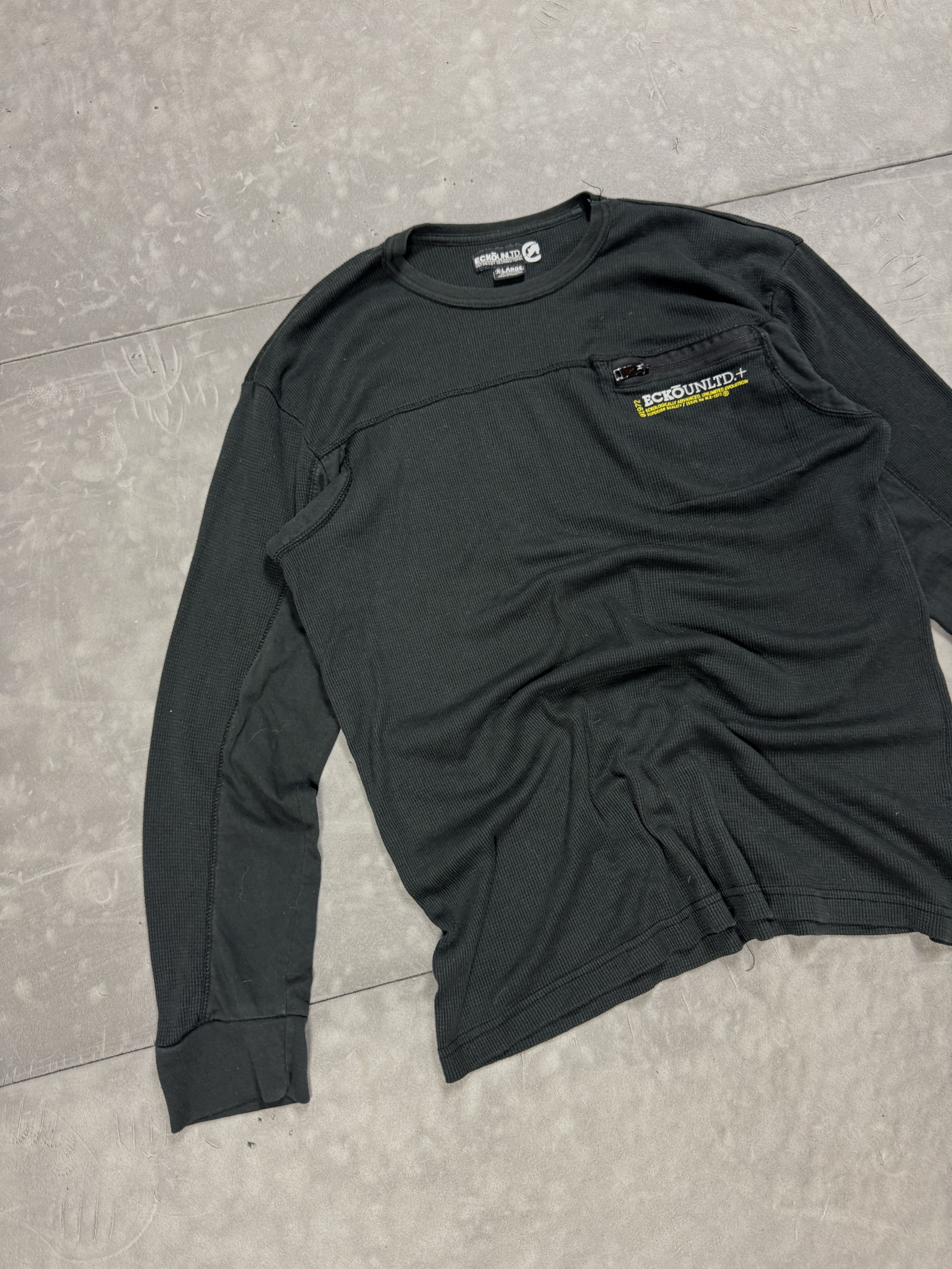 Ecko Unltd. Vintage Ecko Unltd Y2K Long Sleeve Sweater L/XL Size US L / EU 52-54 / 3 - 4 Thumbnail