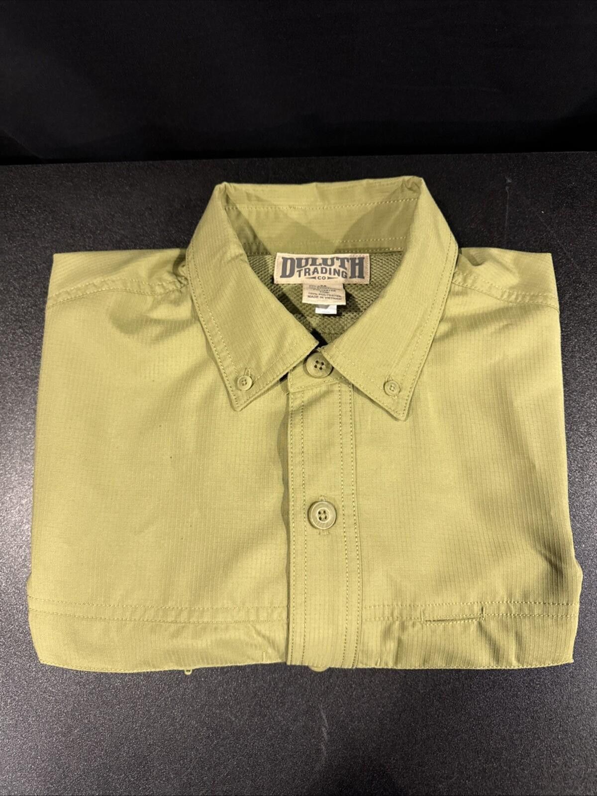 Duluth Trading Company Duluth Trading Co SS Men’s Sz M Vented Fishing Shirt (638) Size US M / EU 48-50 / 2 - 1 Thumbnail