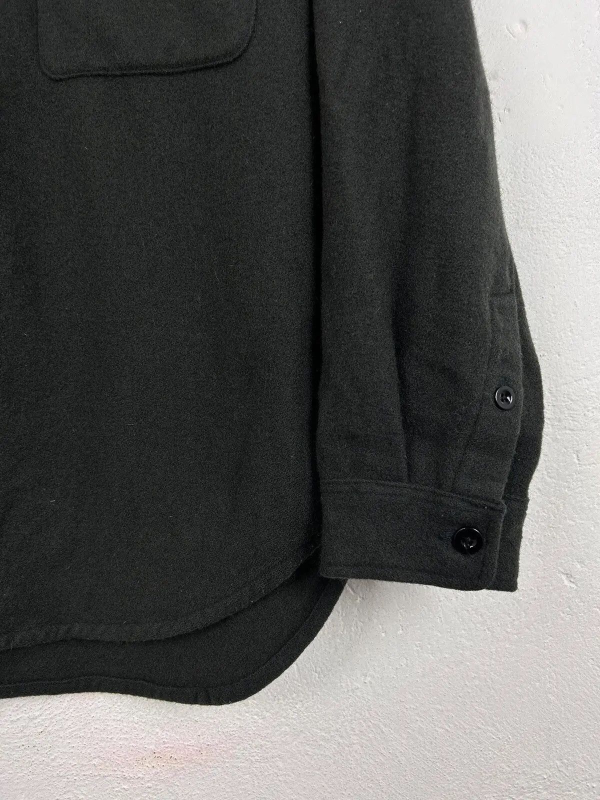 A Day's March A Day's March Wool Overshirt With 2 Pockets In Black Size US L / EU 52-54 / 3 - 4 Thumbnail