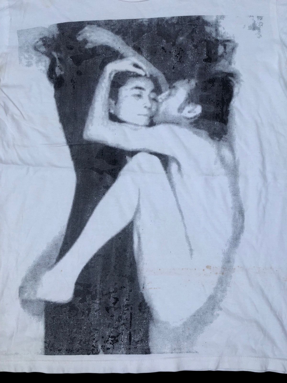 Other 🔥Vintage JOHN LENNON & YOKO ONO Naked Print Band T-Shirt Size US L / EU 52-54 / 3 - 3 Thumbnail