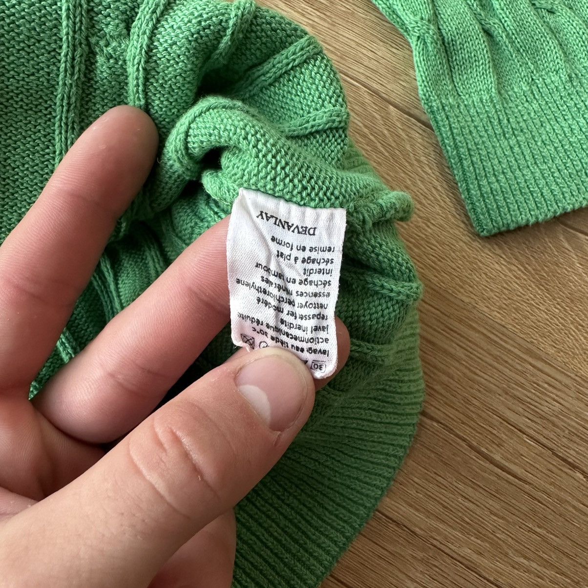 Lacoste Lacoste Cable Knit Wool Vintage Sweater 90s Oldmoney Size US L / EU 52-54 / 3 - 10 Thumbnail