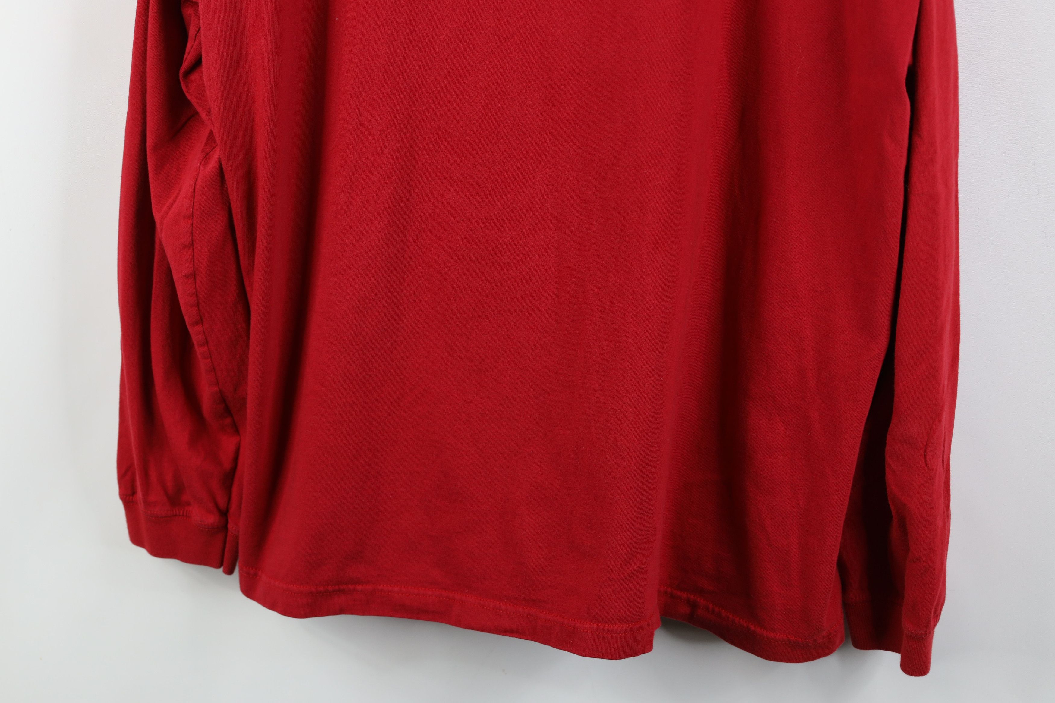 Nautica Vintage 90s Nautica Competition Long Sleeve T-Shirt Red Size US XL / EU 56 / 4 - 3 Thumbnail