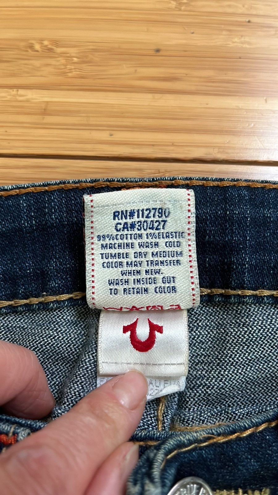 True Religion True Religion Women's Flared Jeans Size 26 Size 26" / US 2 / IT 38 - 9 Thumbnail