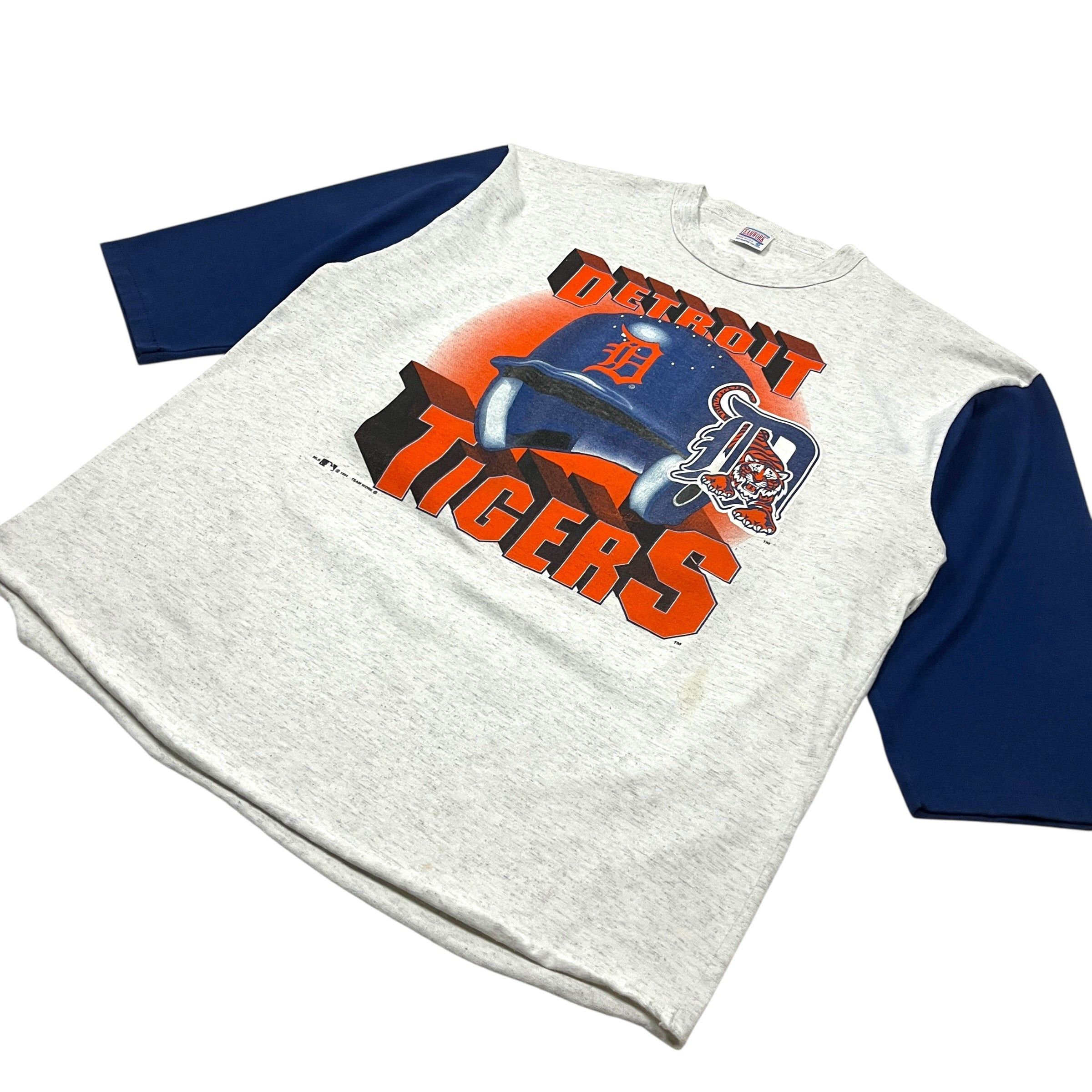 MLB 1994 Detroit Tigers USA Made Raglan - Size XL Size US XL / EU 56 / 4 - 3 Thumbnail