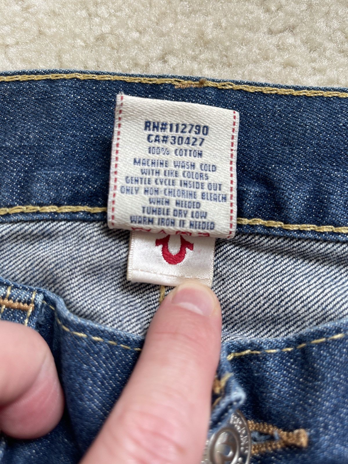 True Religion Vintage True Religion Jeans Size US 32 / EU 48 - 5 Thumbnail